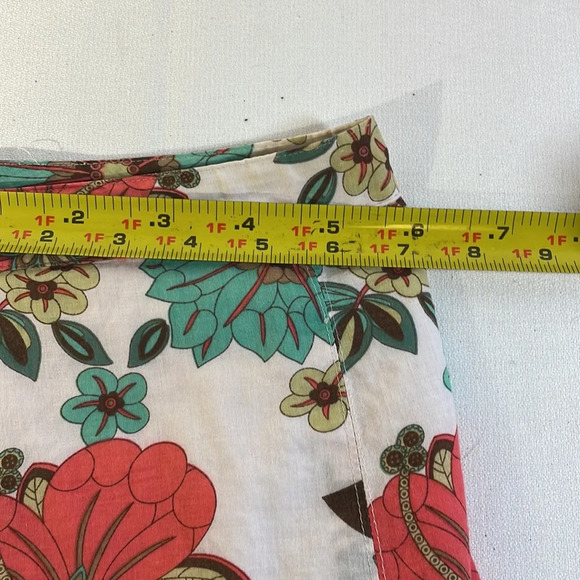 NY Collection floral flared Skirt - Picture 6 of 7